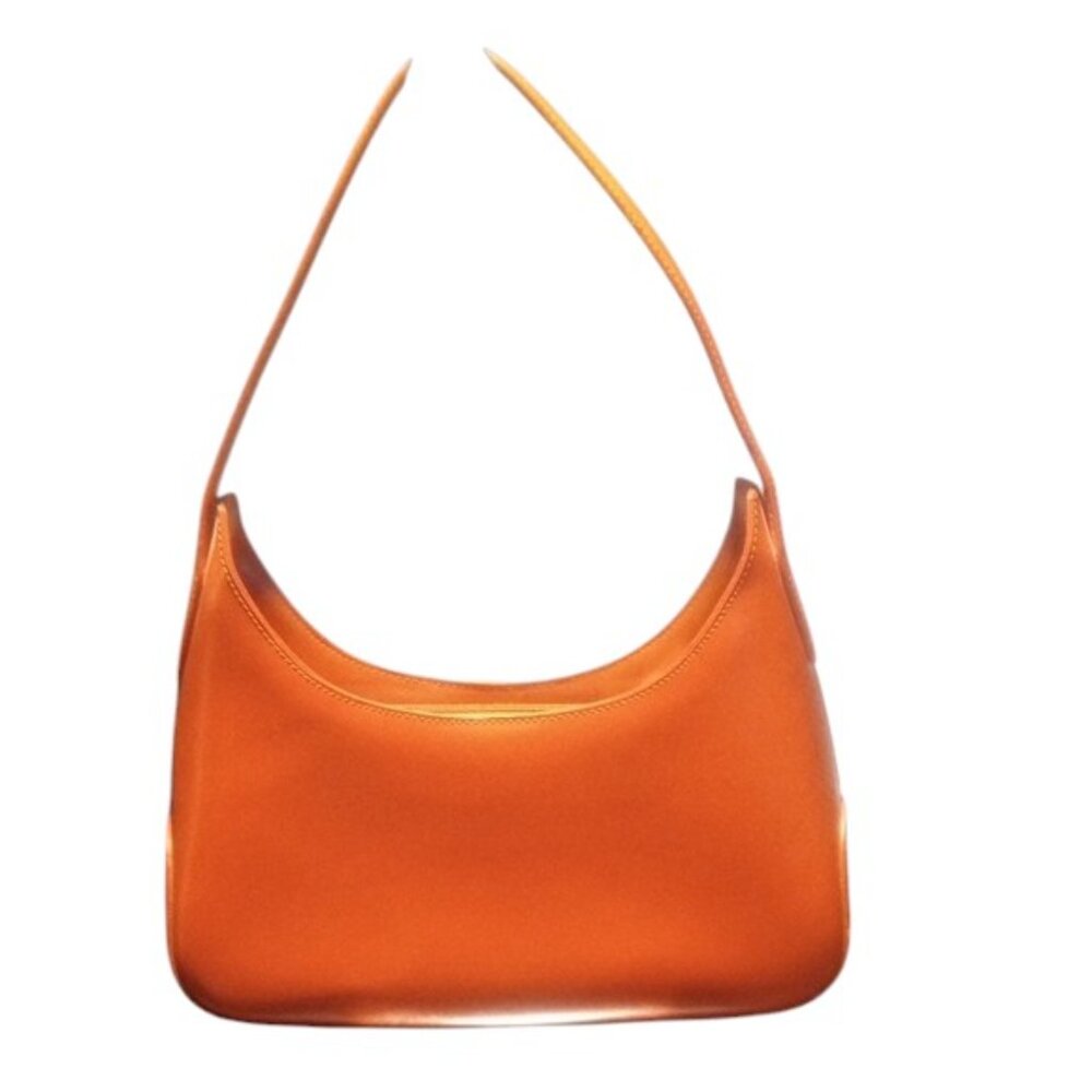 Daniela Moda Italian Leather orange shoulder bag | GUC - Picture 4 of 12